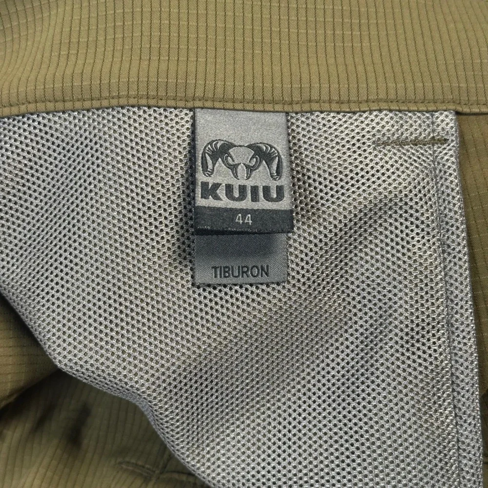 KUIU Tiburon Pants Mens 44 Dark Olive Green Hunting Hiking UPF 50 AirMatrix